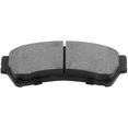 thumbnail image 4 of JADODE D1164 Front Ceramic Brake Pads w/Hardware Kits Fits for Ford Fusion, Lincoln MKZ Zephyr, Mazda 6 Milan-Low Dust Brake Pad 4pc Fits select: 2006-2012 FORD FUSION SE, 4 of 5