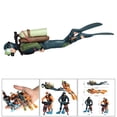 thumbnail image 4 of lionlar 2x Miniature Diver Figure Model Adventure Decor Aquarium, 4 of 9