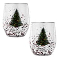 thumbnail image 1 of Tazas lindas para té, café, leche, taza de vidrio de doble pared, regalos de Navidad, 1 of 5