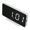 thumbnail image 4 of Réveil Rechargeable, Horloge Numérique LED Miroir Horloge Électronique de Bureau Réveil Numérique LED Technologie de Pointe, 4 of 9