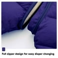 thumbnail image 6 of Actoyo Newborn Baby Girls Boys Warm Snowsuit Jumpsuit Down Coat Hooded Romper Padded Jumpsuit Infant Winter Outwear, 6 of 7