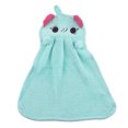 thumbnail image 3 of Hand Wipe Towel, Skin Friendly Hanging Bathroom Hand Towel Animals Shape Coral Velvet For Home ANGGREK Otros, 3 of 8