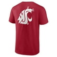 thumbnail image 3 of Men's Crimson Washington State Cougars Heritage Arch T-Shirt, 3 of 3