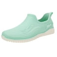 thumbnail image 6 of Rain Boots Women Waterproof Ankle Short Slip on Rubber Garden Shoes Women's Non Slip Fishing Farmning Booties, 6 of 7