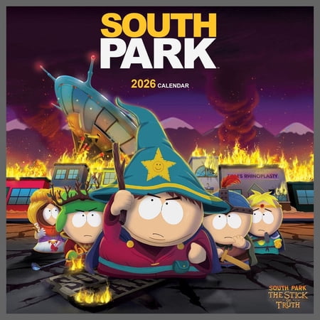 Calendar Ink South Park 2026 Wall Calendar Calendar Ink South Park 2026 Wall Calendar