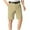 Khaki, variant on WREESH Men's Dress Shorts Work Shorts Fashion Chino Shorts Loose Summer Short Pants Walkshorts Navy