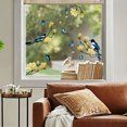 thumbnail image 5 of Pegatinas para ventanas: 1 magníficas pegatinas electrostáticas decorativas con patrón de ramas, flores y pájaros para evitar que los pájaros choquen contra sus ventanas, 5 of 5