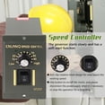 thumbnail image 2 of 400W AC220V ABS Speed Controller Motor Speeds Pinpoint Regulator Control Device with Indicator Light, 2 of 7