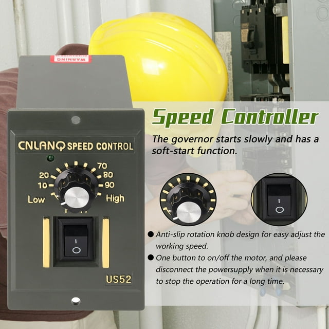 Régulateur de Vitesse, Pinpoint avec Indicateur 400w Abs Vitesses de Vitesse de Pointe avec Abs Vitesse de Moteur Vitesse de Moteur de Veille 400w Vitesse de Rotation 400w Eryue 400w Rookin