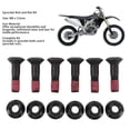 thumbnail image 3 of Kit de Boulons et Écrous de Pignon de Moto, 6 Ensembles Résistants à l'Érosion pour KX KXF, 3 of 7