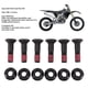 thumbnail image 3 of Kit De Tuercas De Pernos De Piñón De Motocicleta, M8 X 32 Mm, Kit De Tuercas De Pernos De Piñón De Moto De Cross, Resistente A La Erosión Para RM RMZ CR CRF, 3 of 7