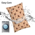 thumbnail image 5 of Kdxio Cotton Pillow Cases 20"x30" Pillowcases,Soft and Breathable Bedroom Pillow Cases-Turkey And Autumn Leaves-No Pillow Core, 5 of 5