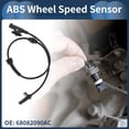 thumbnail image 2 of Sensor de velocidad de rueda ABS trasero izquierdo derecho de Unique Bargains, sensor del sistema de frenos antibloqueo 68082090AC para Dodge Dart Sedan 2013, 2 of 7