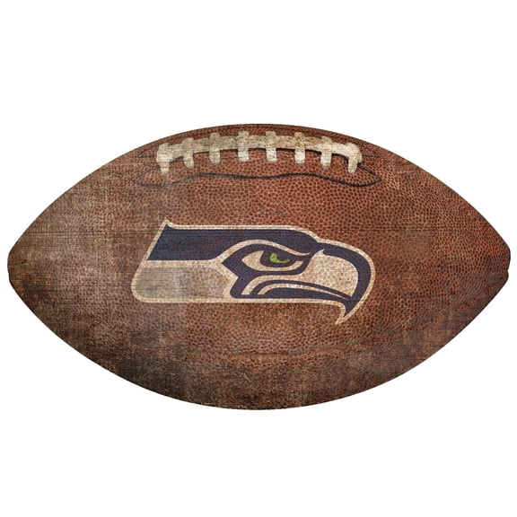 Seattle Seahawks 12'' Football Sign