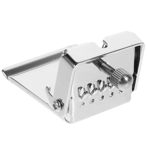 OUNONA 5 String Banjo Tailpiece Plated Replacement Accessory