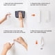 thumbnail image 3 of Xiao Hua Paquete de 120 pegatinas para póster , tiras de relleno pequeñas, pegatinas de pared sin costuras para interiores, tiras adhesivas de doble cara sin daños, 3 of 4