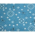 thumbnail image 1 of Paisley Print Poly Cotton Bandana Fabric by the 5, 10, 15 and 20 Yard Increment, 1 of 1