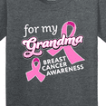 thumbnail image 4 of Inktastic For My Grandma-breast Cancer Awareness Youth T-Shirt, 4 of 5