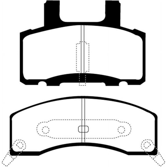 EBC 90-93 Chevrolet C20 8600 LB Greenstuff Front Brake Pads Fits select: 1995-2000 CHEVROLET TAHOE, 1994-1999 DODGE RAM 2500