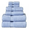 thumbnail image 1 of 900GSM Egyptian Cotton 6-Piece Towel Set  Light Blue, 1 of 5