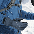 thumbnail image 4 of Ski Gloves, Waterproof Winter Cold Weather Snowboard Snow Gloves, 4 of 5
