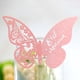 thumbnail image 2 of 100 Uds. Para tarjetas de lugar de papel con nombre de número de mariposa, copa de vino, tarjeta Eid Mubar, 2 of 5