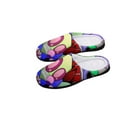 thumbnail image 5 of Alien Invader Zim Fuzzy Cotton Slippers For Mens Winter Cotton Lightweight Anti-slip Rubber Sole Slippers House Open Back Slippers Closed Toe Slippers, 5 of 9