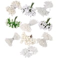 thumbnail image 2 of 10Pcs/Bag Artificial Flower No Withering Exquisite Workmanship Colorful Cherry Stamen Berries Bunch Fake Flower for Home, 2 of 9