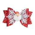 thumbnail image 5 of Sharprepublic Christmas Hair Bow Bling Hair Accessories Hair Bow for Party Birthday Prom Gifts Style C, 5 of 8