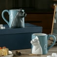 thumbnail image 4 of PuSpu Valentine's Day Decoration 300ml Ceramic Mug Cute Couple Water Cups, 4 of 6