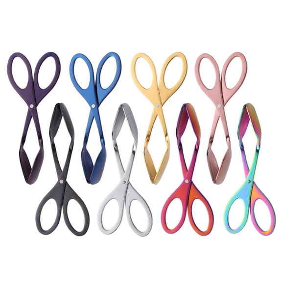 Stainless Steel Scissor Type Egg Tong Multifunction Food Tongs Towel Clamp for Home Restaurant Silver