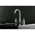 thumbnail image 3 of Fauceture FSC8921ZX Millennium Widespread Bathroom Faucet, Polished Chrome, 3 of 5