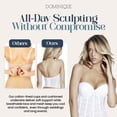 thumbnail image 4 of Dominique Women’s Hannah Strapless Push-Up Longline Bra #7759 - Low Back Corset with Padded Cups - Lingerie for women, 4 of 6
