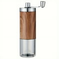 thumbnail image 1 of MesaSe Hand-cranked Stainless Steel Coffee Bean Grinder  Grinder Coffee Machine  Hand-cranked Coffee Machine  Hand-cranked Bean Grinder  Portable Coffee Bean Grinder Set  Outdoor Camping, 1 of 7