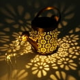 thumbnail image 2 of Solar Watering Can Lantern With Cascading LED String Lights Waterproof Outdoor Garden Decor (asshown ), 2 of 6