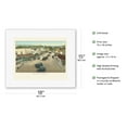 thumbnail image 2 of Kamehameha Avenue Hilo - Big Island Hawaii - Vintage Hawaiian Travel Poster c.1920s - Fine Art Rolled Canvas Print (Unframed) 11in x 14in, 2 of 4