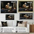 thumbnail image 4 of Designart "Gold Made Bathtub IV" Bath & Laundry Canvas Wall Art, 4 of 5