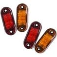 thumbnail image 1 of EXHUMKY 4Ud Luces LED De Lateral Rojo Oscuro Para Camiones Y Remolques Con Protección IP67, 1 of 6