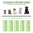 thumbnail image 2 of Bolsas para excrementos de perro DENGXMXG compostables a Prueba de Fugas 720 bolsas 22,5 x 30 cm, 2 of 5