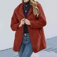 thumbnail image 2 of Versatile Reversible Hooded Jacket for Everyday Wear Lightweight Cozy Open Front Cardigan Outerwear for Spring and Fall Women's Bomber Jacket Casual Coat, 2 of 5