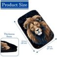 thumbnail image 4 of Leo Soft and Comfortable Furry Printed Car Armrest Cover Mat Pad 12.5x8.2 Inch, 4 of 6