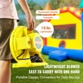 thumbnail image 4 of KFFKFF Air Pump, 450W 0.6HP, Compact & Efficient Inflatable Fan, 1750Pa Strong Airflow Blower for Bouncy Castles & Jump Houses, UL Certified, 4 of 9