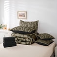 thumbnail image 6 of Castle Fairy Vintage Camouflage Twin Bedding Sets,Geometric Camo Bedding Comforter Set, 6 of 8