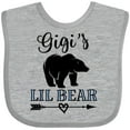 thumbnail image 3 of Inktastic Gigi Lil Bear Grandson Boys Baby Bib, 3 of 4
