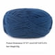 thumbnail image 4 of Yuarrent Hilo de ganchillo, hilo de tejer multicolor, artesanías para ropa de bebé, juego de madejas de hilos flexibles, artes de 4 capas para Artesanía 44 azul marino, 4 of 5