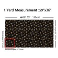 thumbnail image 5 of Erosebridal Gold Leopard Bow Fabric by the Yard 1 Yard, Cheetah Print Ribbon Home Decor Fabric by the Yard, 5 of 7