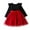 Red, variant on Odeerbi Toddler Girls Spring Fall Cotton Dress Princess Dress New Lace Long Sleeve Ruffled Formal Dresses Round Neck Embroidery Mesh Bow Skirt Red