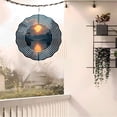 thumbnail image 6 of Metal Hanging Wind Spinners with Mandala-Inspired Wave Patterns - Elegant Wind Chimes for Serene Yard and Garden Decor, 6 of 6