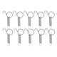 thumbnail image 4 of Paquete pestillos de elásticos para puerta de jau para jau de , GRANDE Largo Salvador Gancho de pestillos de jaula, 4 of 5