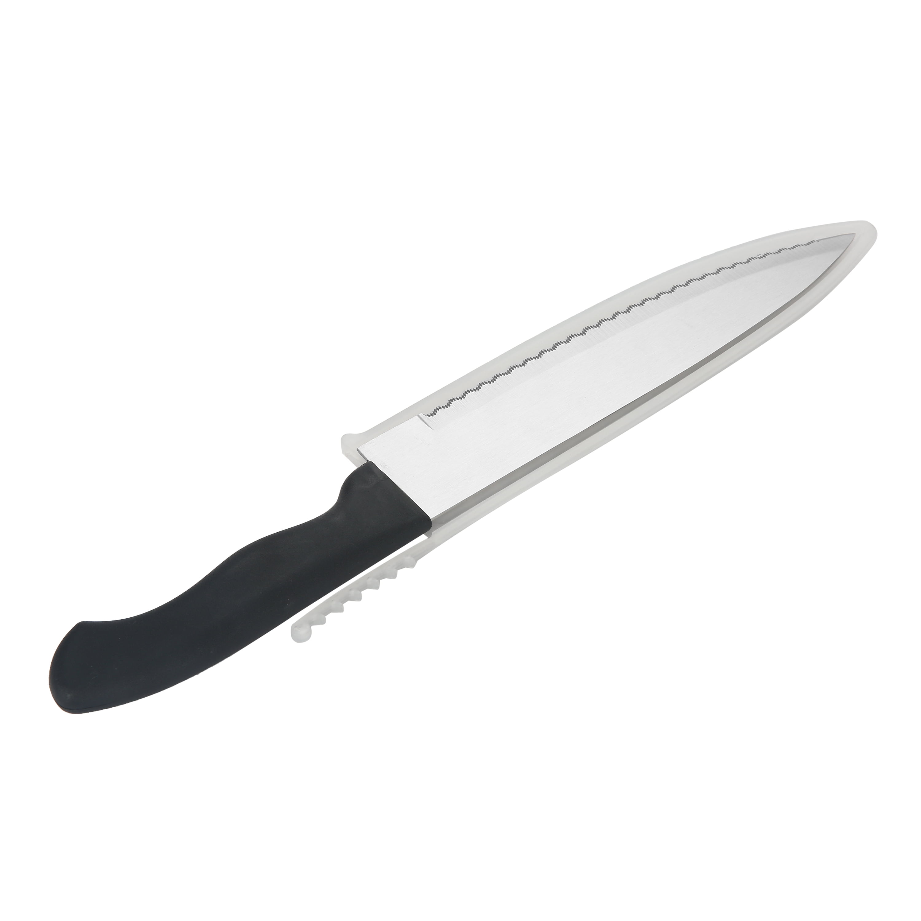 Mainstays Stainless Steel Color 3.5 Kitchen Paring Knife with Red